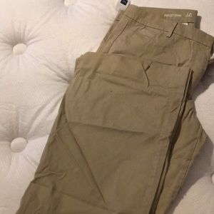 Tan bootcut pants
